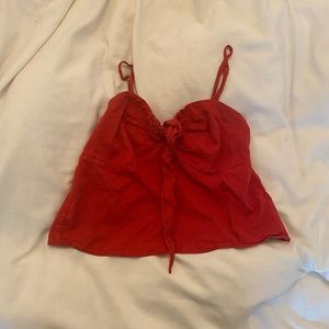 3 for $30 JOHN GALT Red Tie Top